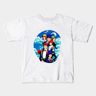 beauty and handsome Kids T-Shirt